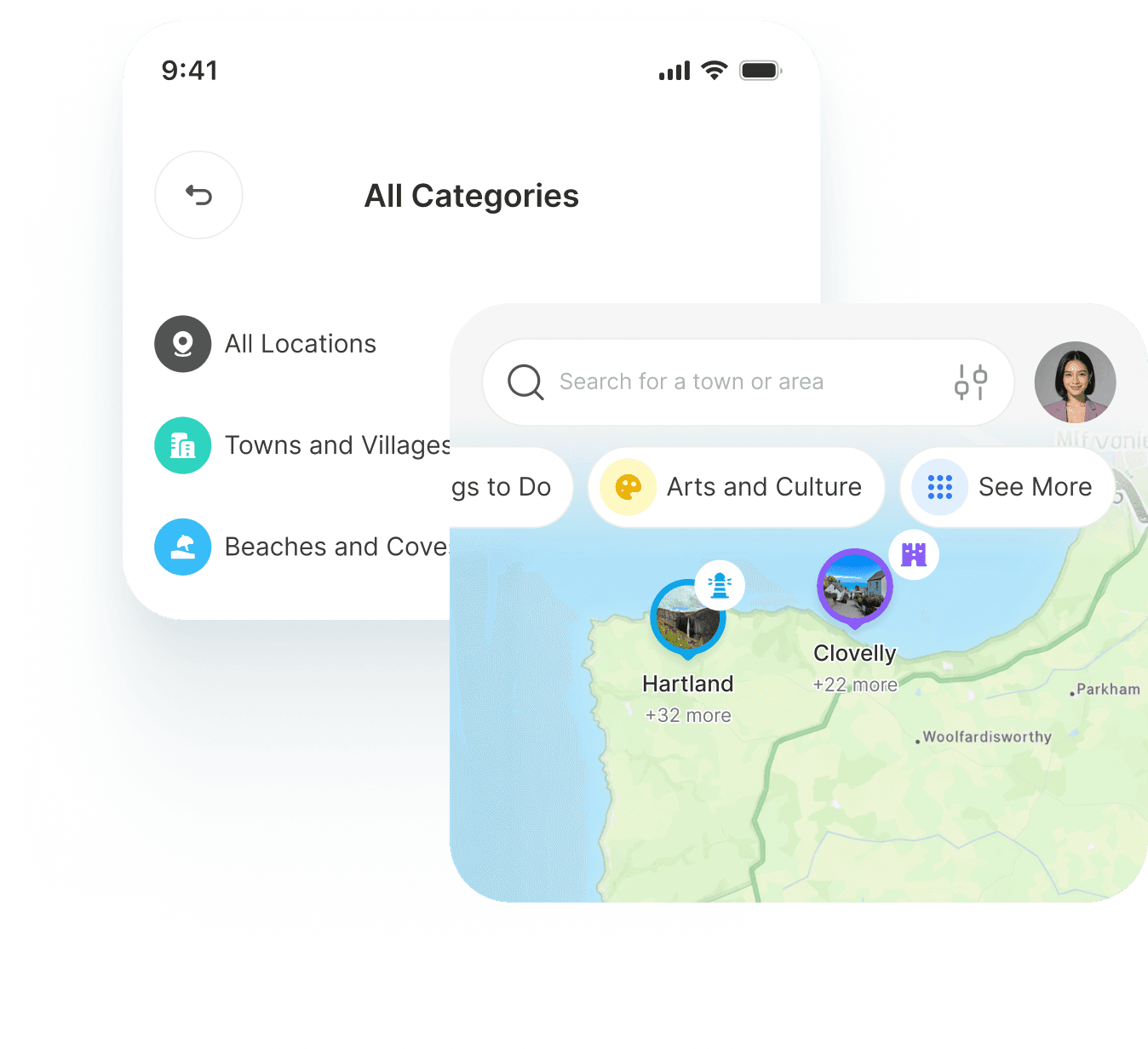 Phone category mockup
